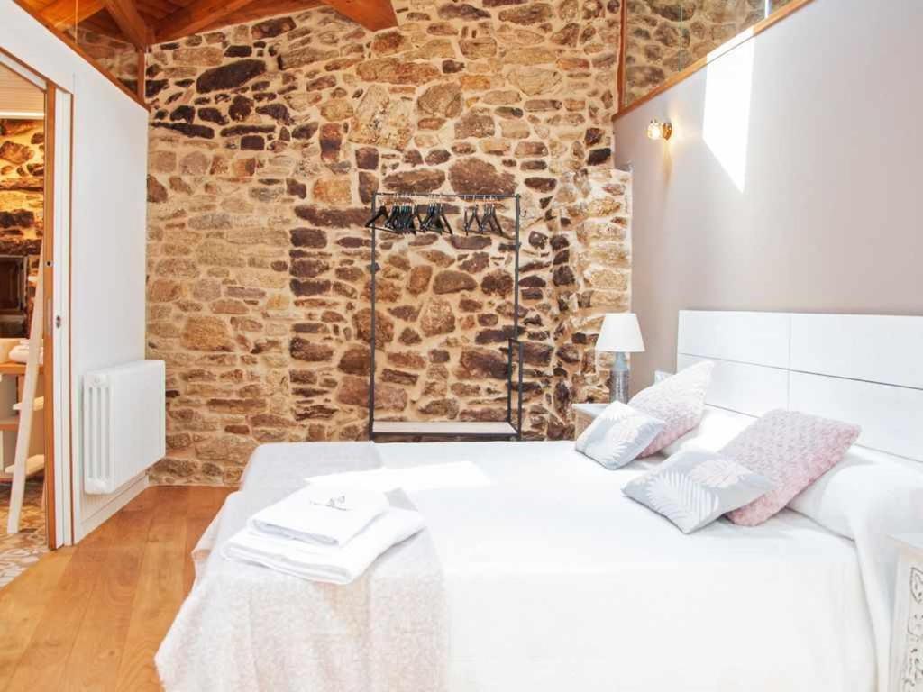 Апартаменты A Forxa Casa Ferrador Ribeira Sacra Собер Экстерьер фото