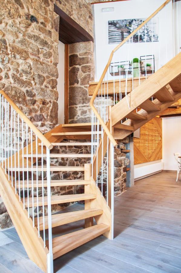 Апартаменты A Forxa Casa Ferrador Ribeira Sacra Собер Экстерьер фото