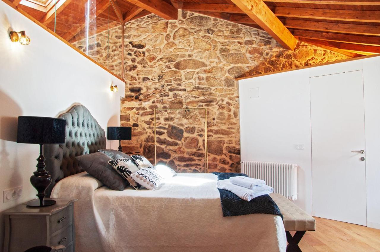Апартаменты A Forxa Casa Ferrador Ribeira Sacra Собер Экстерьер фото
