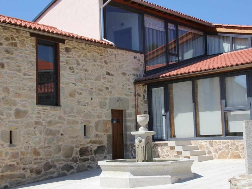 Апартаменты A Forxa Casa Ferrador Ribeira Sacra Собер Экстерьер фото