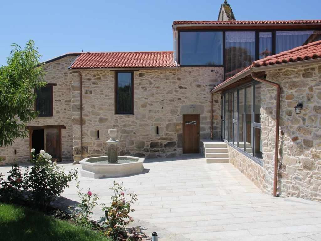 Апартаменты A Forxa Casa Ferrador Ribeira Sacra Собер Экстерьер фото