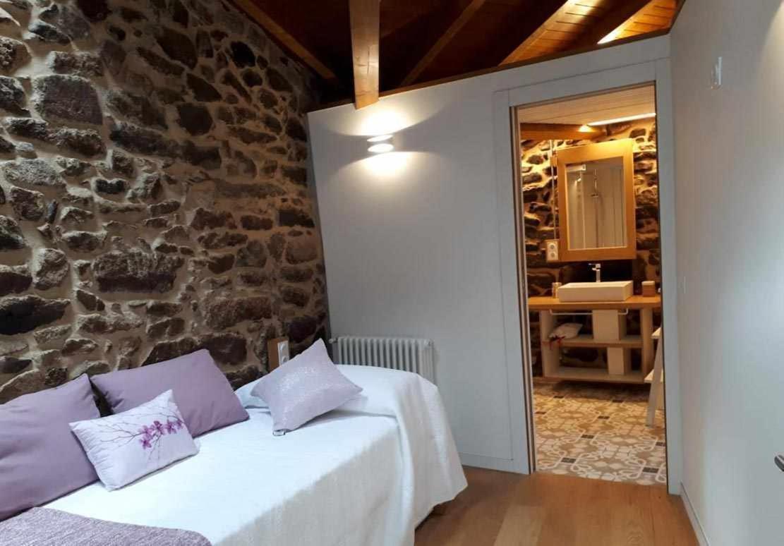Апартаменты A Forxa Casa Ferrador Ribeira Sacra Собер Экстерьер фото